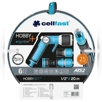 Набір для поливу Cellfast HOBBY ATS2 1/2'', 20 м (16-209)