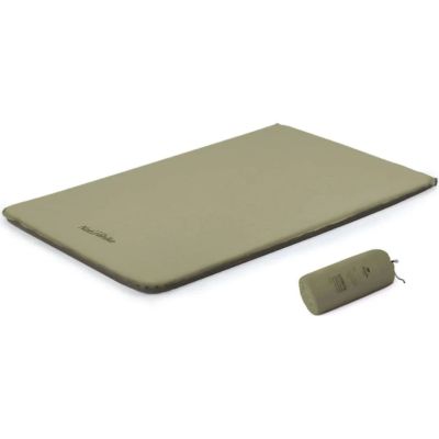 Матрац cамонадувний Naturehike NH21FCD11 6 см подвійний, хакі (6927595793343)