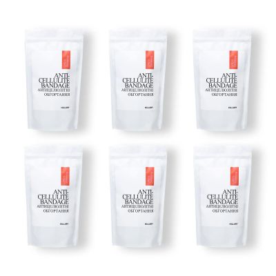 Курс Антицелюлітних ліпосомальних обгортань Hillary Anti-cellulite Bandage LPD'S Slimming (6 уп,)