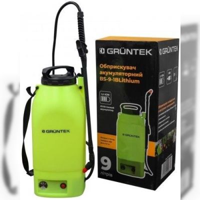Обприскувач акумуляторний Gruntek BS-9-1BLithium (296009163)