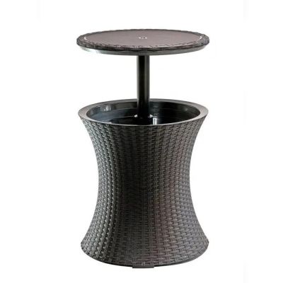 Стіл-бар Keter Cool Bar Rattan, коричневий (7290005828386)