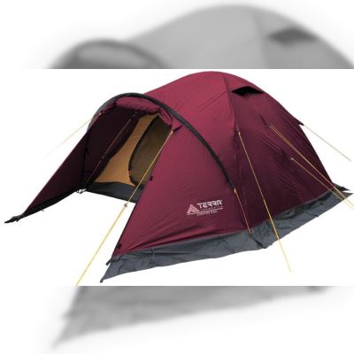 Намет Terra Incognita Canyon 3 Alu вишневий (4823081505761)