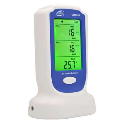 Детектор якості повітря Benetech (PM2,5; PM10, 0-50° C) GM8803