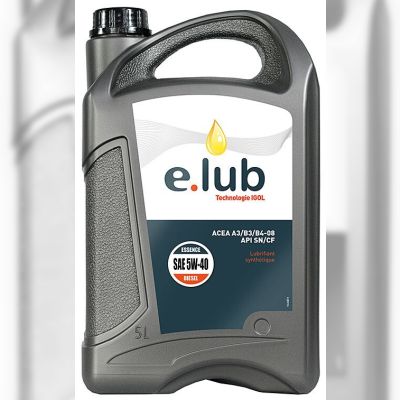 Моторне мастило IGOL E.LUB 5W40 5 л (ELUB5W40-5L)
