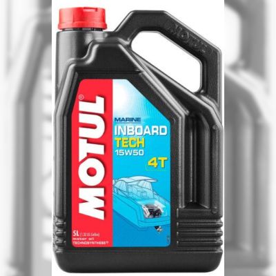 Моторна олива Motul Inboard Tech 4T 15W50, 5 л (101743)