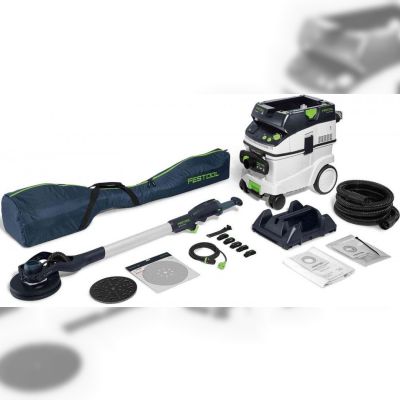 Комплект зі шліфмашини для стін та стель і пилососа FESTOOL PLANEX LHS 2-M 225 EQ/CTL 36-Set (577457)