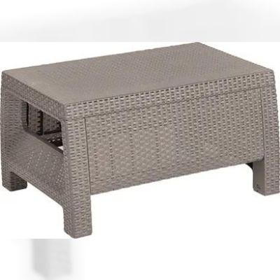 Столик садовий Keter Corfu Table, капучіно (241722)