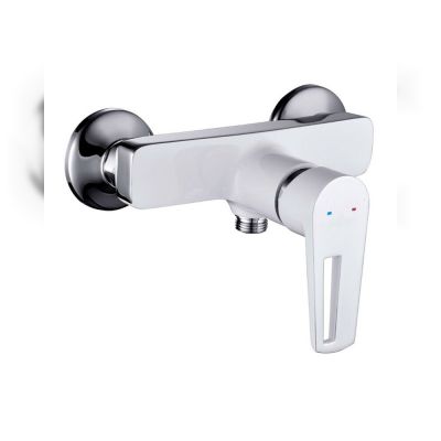 Змішувач для душу Imprese Breclav 15245W, хром/білий, 35 мм