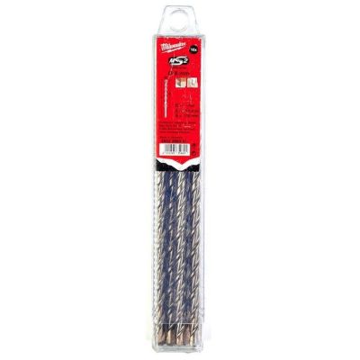 Бур Milwaukee SDS plus MS2, 2 ріжучі кромки 8x210 мм, 10 шт. (4932399341)