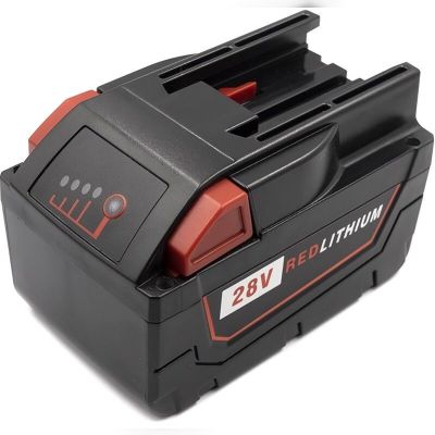Акумулятор PowerPlant для шурупокрутів та електроінструментів MILWAUKEE 28 V, 4 Ah, Li-ion (TB920716)