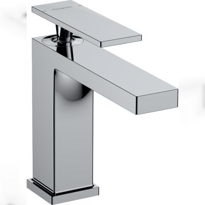 Змішувач для умивальника Hansgrohe Tecturis E 110 одноважільний, push-open, EcoSmart, хром (73010000)