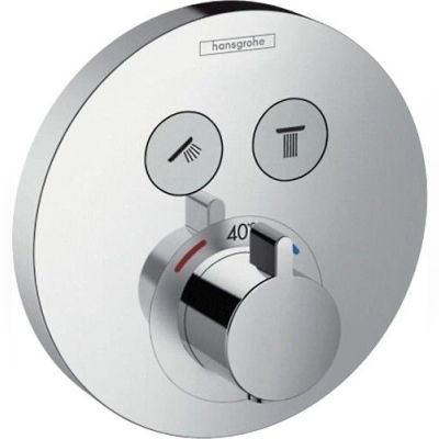 Зовнішня частина термостату для душу Hansgrohe ShowerSelect S (15743000)