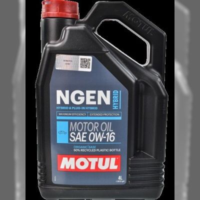 Моторна олива Motul NGEN Hybrid SAE 0W-16, 4 л (111887)