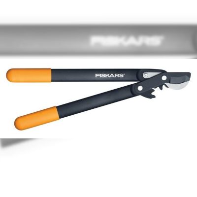 Сучкоріз площинний з загнутими лезами Fiskars PowerGear (S) L70, 112190 (1002104)