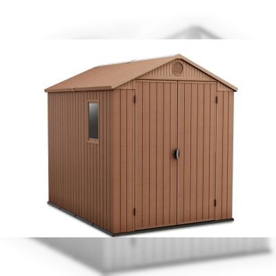 Садовий будиночок Keter Darwin 6x8 (190х244 см), коричневий (249362)