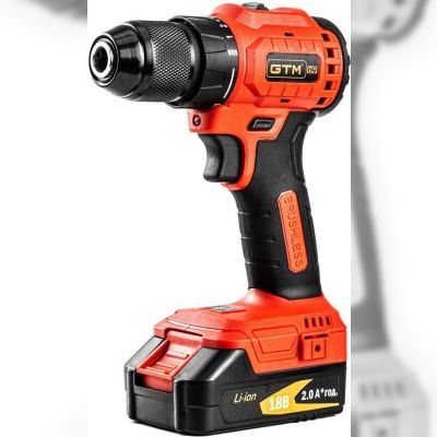 Акумуляторний дриль-шурупокрут GTM DS18/50BL (2897)