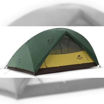 Двомісний намет Naturehike Star-River 2 Updated NH17T012-T (темно-зелений) (6927595789049)
