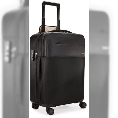 Валіза на колесах Thule Spira Carry-On Spinner with Shoes Bag, чорна (TH 3204143)