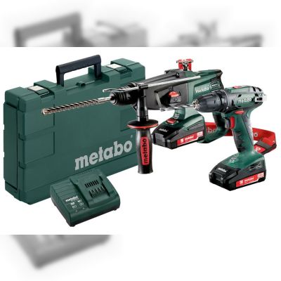 Набір Metabo Combo Set 2.3.2 18 V * BS18 + KHA18