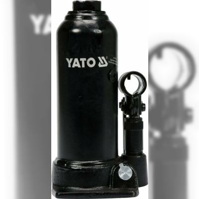 Домкрат гідравлічний пляшковий Yato 5 т 212х468 мм (YT-1702)