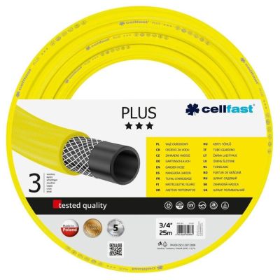 Шланг садовий Cellfast PLUS 3/4'', 25 м (10-220)