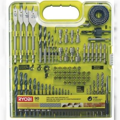 Набір біт і свердел Ryobi RAKDD90 (5132004665)