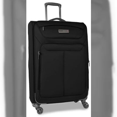 Валіза Swissbrand Austria (L) Black (SWB_LEAUS001L)