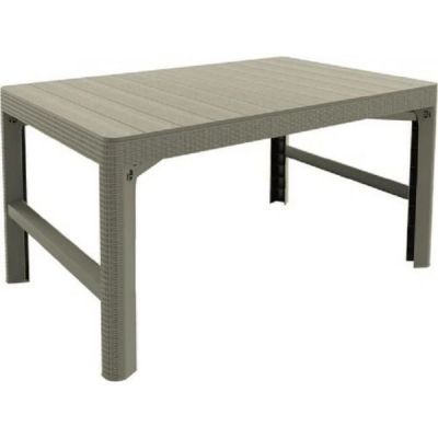 Стіл Allibert Lyon Rattan, бежевий (8711245143453)