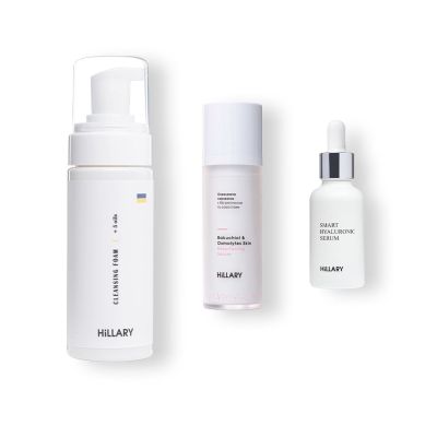 3-х Кроковий комплекс для нормального типу шкіри Hillary Step 3 Cleansing and Moisturizing