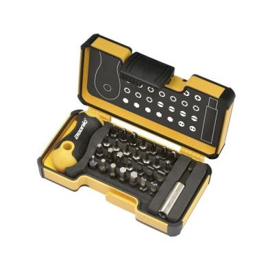 Набір біт Felo SL/PH/PZ/SW/Torx/Spanner + тримач біт + ручка ERGONIC STUBBY 30шт (02073006)