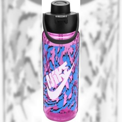 Пляшка Nike TR RENEW RECHARGE CHUG BOTTLE 24 OZ 709 мл (синій/рожевий) (N.100.7637.660.24)