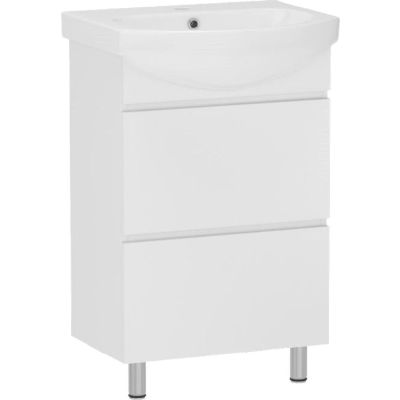 Тумба універсальна RJ TOFT-ХО з умивальником, 60 см (RJFU027-4160WHSET(RJFU027-4160WH + L81960000))