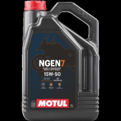 Моторна олива Motul NGEN 7 4T SAE 15W-50, 4 л (111825)