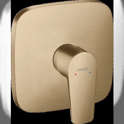 Змішувач для душу Hansgrohe Talis E 71765140 одноважільний, шліфована бронза