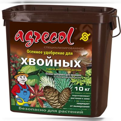 Осіннє добриво для хвойних рослин Agrecol 30247