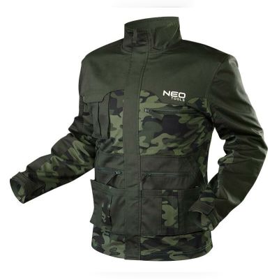 Куртка робоча Neo Tools Camo р.S (48) 255 г / м2 (81-211-S)