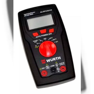 Мультиметр цифровий Wurth MM 600 TRMS (071553415)