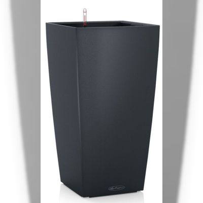 Вазон Lechuza Cubico Color 22 (сірий) (13164)
