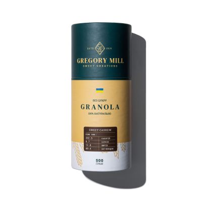 Гранола Gregory Mill Sweet Cashew, 500 г