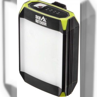 Ліхтар кемпінговий SKIF Outdoor Light Shield black/green (389.00.23)
