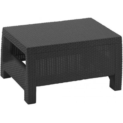 Столик садовий Keter Corfu Table, графіт (241945)