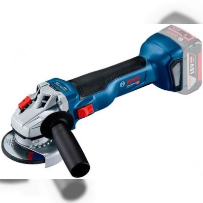 Акумуляторна кутова шліфувальна машина Bosch GWS 18V-10 (06019J4002) без АКБ та ЗП