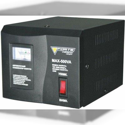 Стабілізатор релейний FORTE MAX-500VA