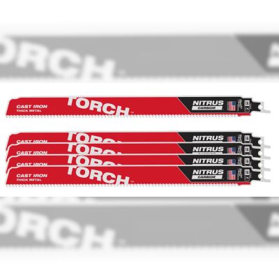 Полотно для шабельної пили Milwaukee Torch Carbide Nitrus 300мм 5шт (48005563)