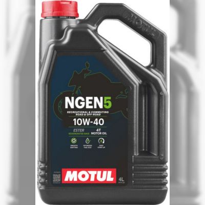 Моторна олива Motul NGEN 5 4T SAE 10W-40, 4 л (111830)