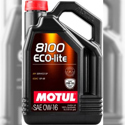 Моторна олива Motul 8100 Eco-lite 0W16 5 л (110379)
