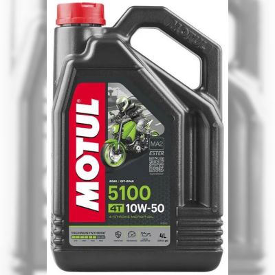 Моторна олива Motul 5100 4T, 10W50 4 л (104076)
