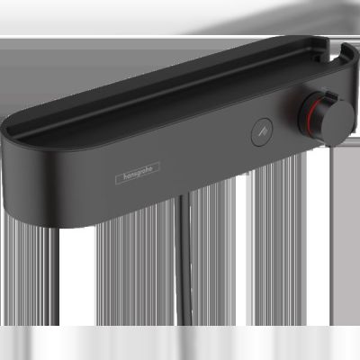 Термостат для душу Hansgrohe ShowerTablet Select 24360670 чорний матовий