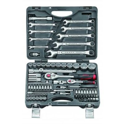 Набір інструментів Force Surface 1/4" и 1/2" (4821R) 82 предмета