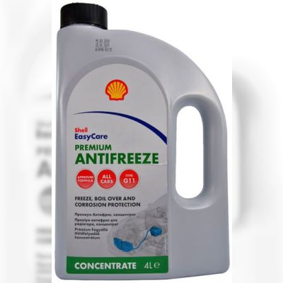 Антифриз SHELL Antifreeze Premium G11 PBT72B, 4 л (PBT72B)